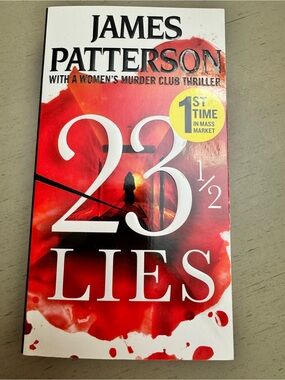 James Patterson "23 1/2 Lies" Paperback - NEW never read